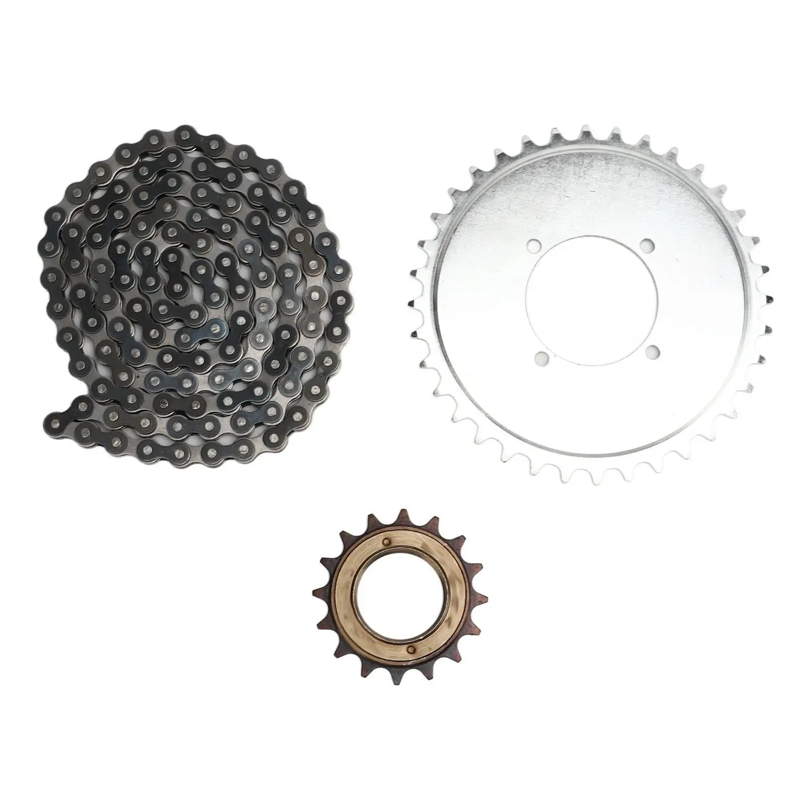 114 Link 410 Chain & 16T Sprocket Kit for scooters , Bikes & Motorcycles - High-Performance Drive Set
114 Link 410 Chain & 16T Sprocket Kit for scooters , Bikes & Motorcycles - High-Performance Drive Set