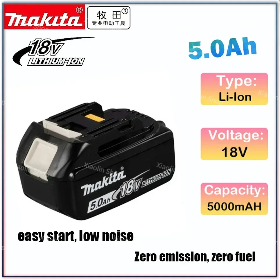 5.0Ah Original Makita Rechargeable 18V Li-Ion Battery For BL1830 BL1815 BL1860 BL1840 194205-3 Replacement Power Tools Battery
5.0Ah Original Makita Rechargeable 18V Li-Ion Battery For BL1830 BL1815 BL1860 BL1840 194205-3 Replacement Power Tools Battery