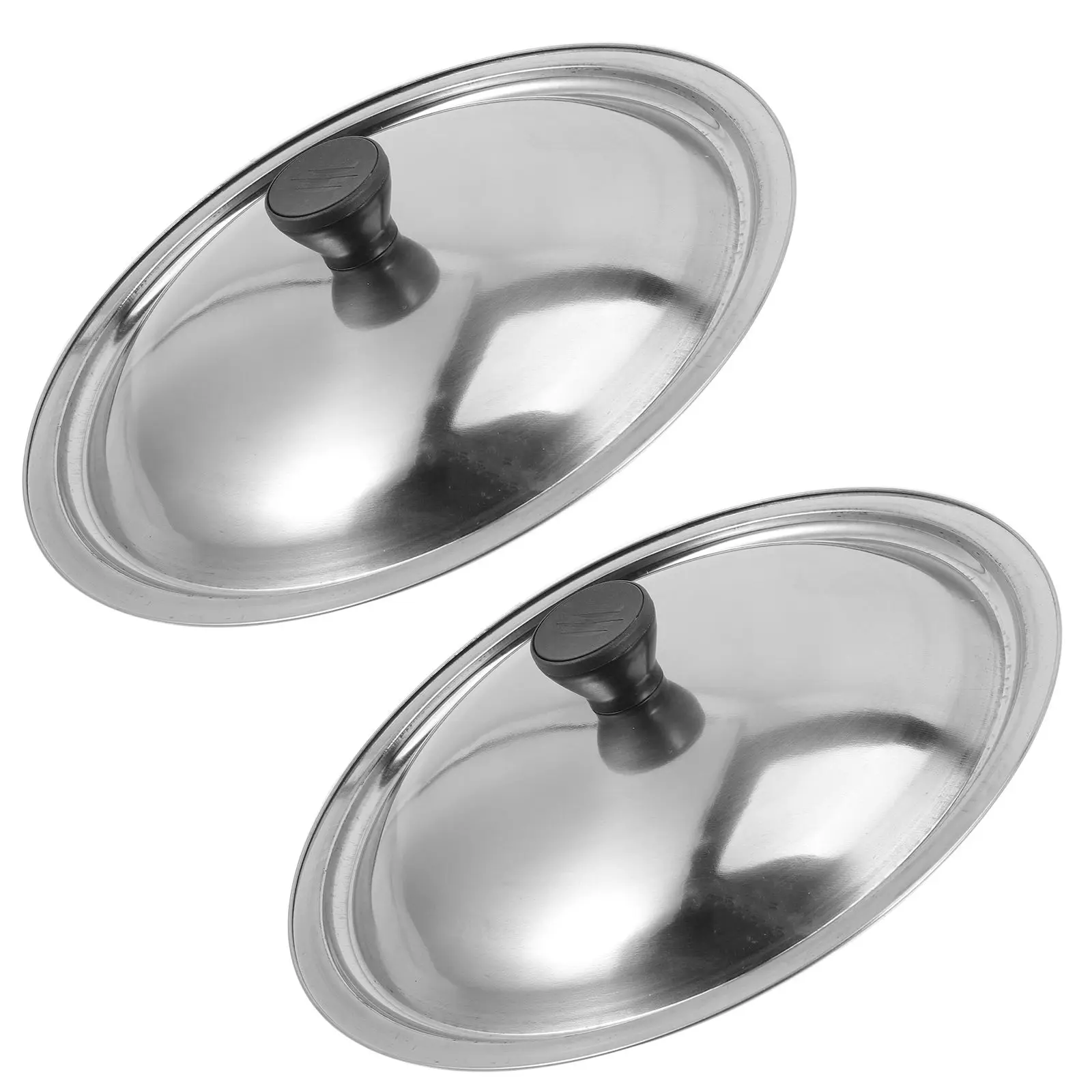 2 Pcs Stainless Steel Rainproof Stove Cover Pot Lid for Cooking Easy Clean Round Pan Covers Home Kitchen Supply
2 Pcs Stainless Steel Rainproof Stove Cover Pot Lid for Cooking Easy Clean Round Pan Covers Home Kitchen Supply