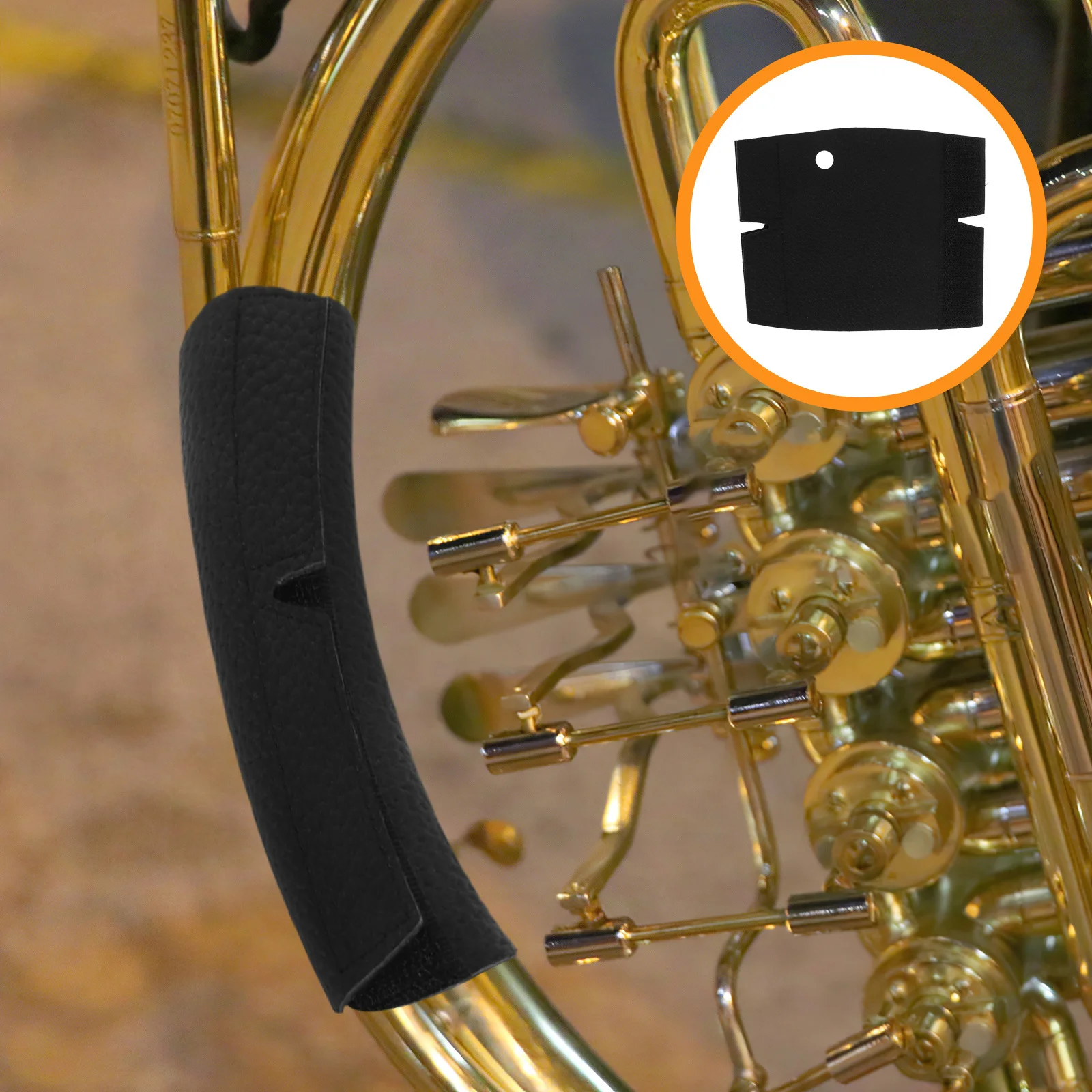 Anti Slip Fake French Horn Hand Guard Protector Cover Grip Pad For Abrasion Resistant Universal Replacement Accessory
Anti Slip Fake French Horn Hand Guard Protector Cover Grip Pad For Abrasion Resistant Universal Replacement Accessory