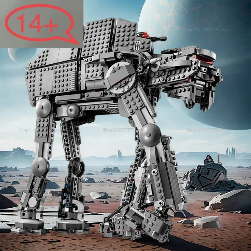 10908 MOC строительные блоки, собранная модель игрушки, все террасы, бронированный ходунок, автомобиль на Рождество, подарки на день рождения для мальчиков и детей 75189
10908 MOC строительные блоки, собранная модель игрушки, все террасы, бронированный ходунок, автомобиль на Рождество, подарки на день рождения для мальчиков и детей 75189