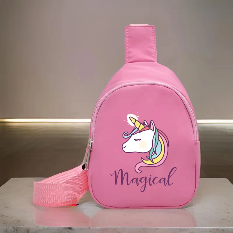 Lightweight Kids Bag Cute Rainbow Unicorn Print Crossbody Casual Chest Bag Outdoor Sport Toddler Backpack Girl Travel Chest Pack
Lightweight Kids Bag Cute Rainbow Unicorn Print Crossbody Casual Chest Bag Outdoor Sport Toddler Backpack Girl Travel Chest Pack
