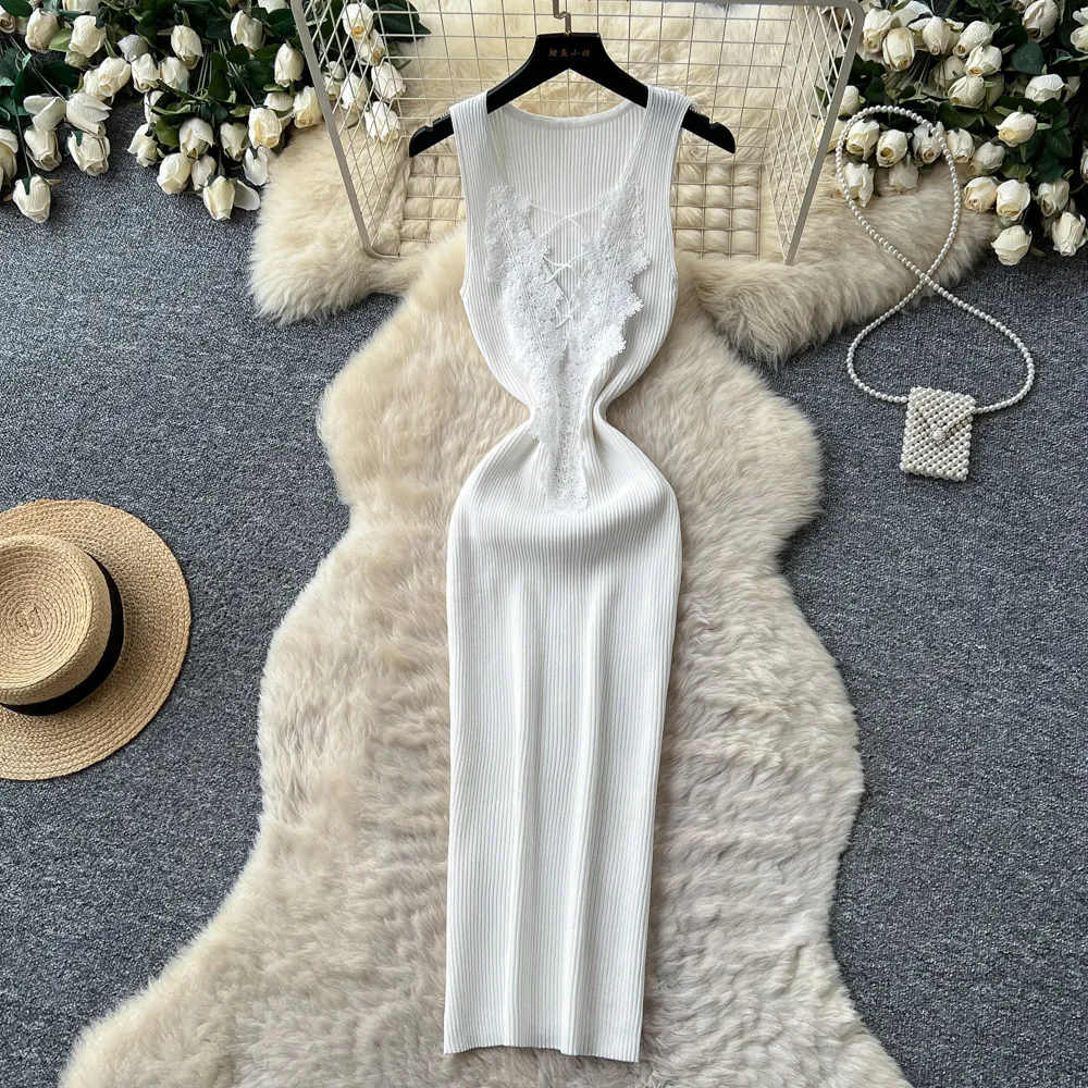 Long Dress Women Knit Dresses Vestidos Y2k Streetwear V Neck Sleeveless Hip Wrap Slim Fit Elegant Splice Party Night Work 2026
Long Dress Women Knit Dresses Vestidos Y2k Streetwear V Neck Sleeveless Hip Wrap Slim Fit Elegant Splice Party Night Work 2026