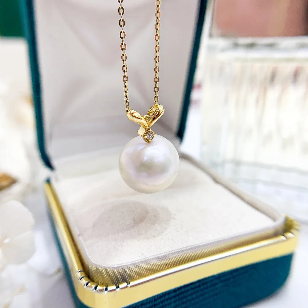 DIY Pearl Accessories S925 Sterling Silver Pendant Empty Gold Silver Necklace Pendant Fit 9-13mm Round Beads D012
DIY Pearl Accessories S925 Sterling Silver Pendant Empty Gold Silver Necklace Pendant Fit 9-13mm Round Beads D012