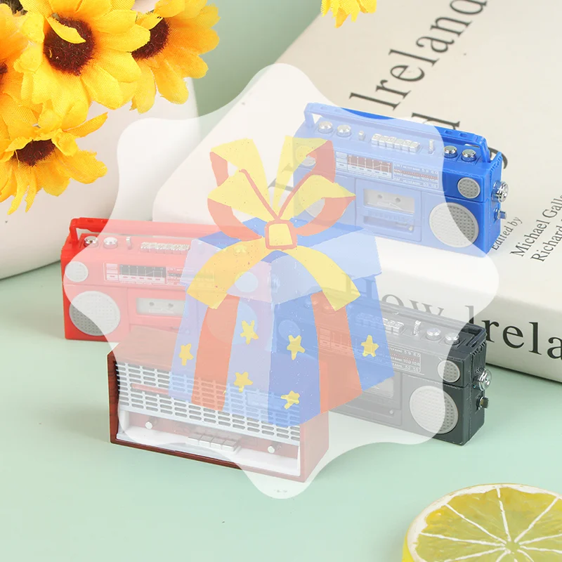 1:12 Dollhouse Miniature Radio Model Recorder Player Toy Doll Furniture Decor
1:12 Dollhouse Miniature Radio Model Recorder Player Toy Doll Furniture Decor