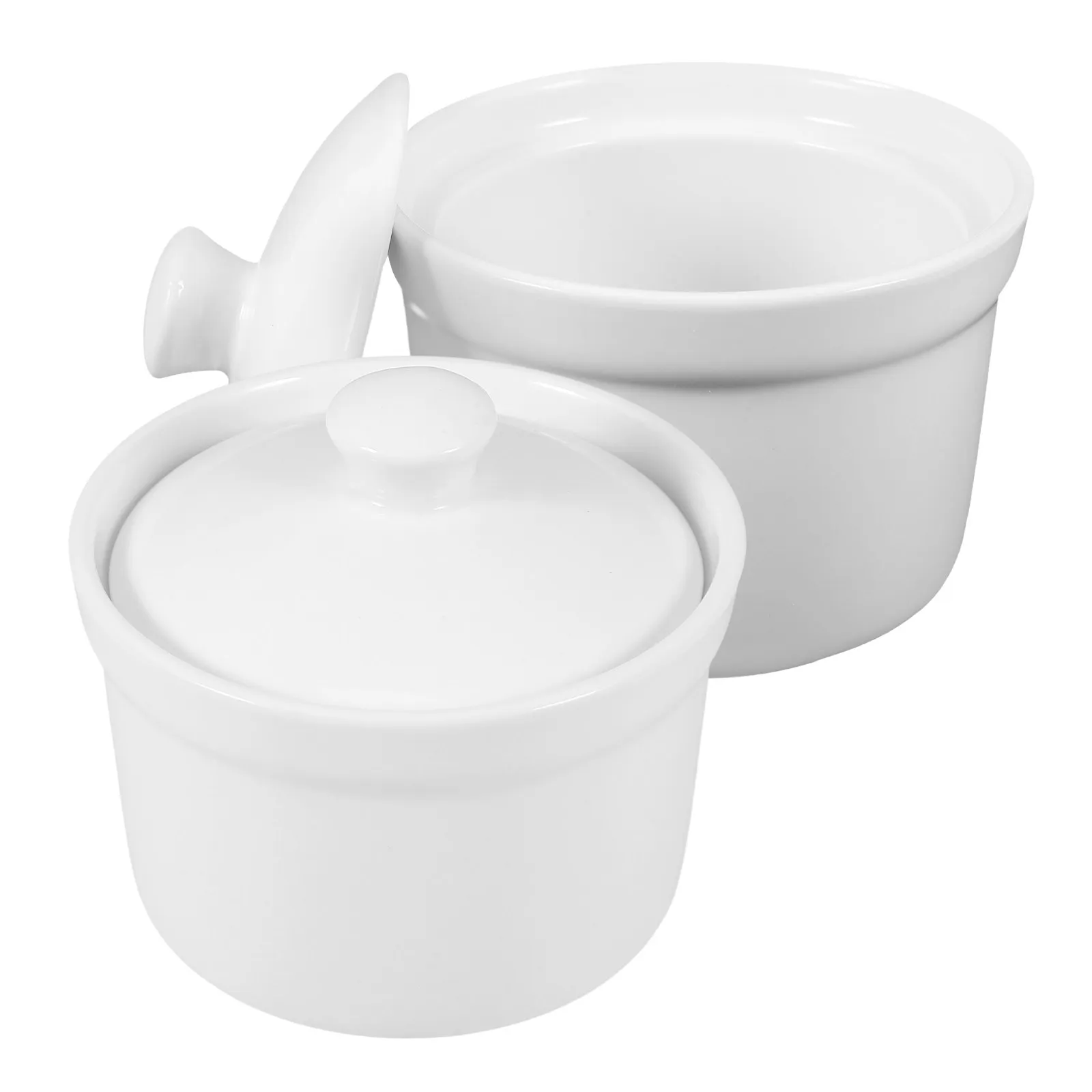 2Pcs Lidded Ceramic Stew Bowl Soup Pot for Steamed Egg Custard Yogurt Fruit Salad Dessert Serving Home Kitchen Supply Stew Pot
2Pcs Lidded Ceramic Stew Bowl Soup Pot for Steamed Egg Custard Yogurt Fruit Salad Dessert Serving Home Kitchen Supply Stew Pot