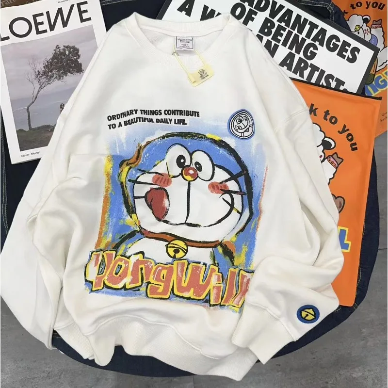 Anime Peripheral Doraemons Cartoon Sweatshirt Autumn and Winter Loose Long-sleeved Tops Birthday Gift
Anime Peripheral Doraemons Cartoon Sweatshirt Autumn and Winter Loose Long-sleeved Tops Birthday Gift