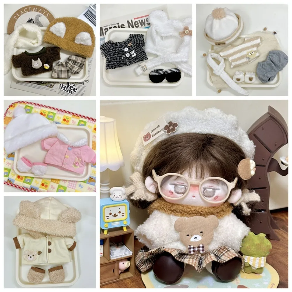 Coat 20cm Cotton Doll's Clothes Multi Color Outfit Doll Clothes Dress Mini Winter Set Cotton Doll Outfit Dress
Coat 20cm Cotton Doll's Clothes Multi Color Outfit Doll Clothes Dress Mini Winter Set Cotton Doll Outfit Dress