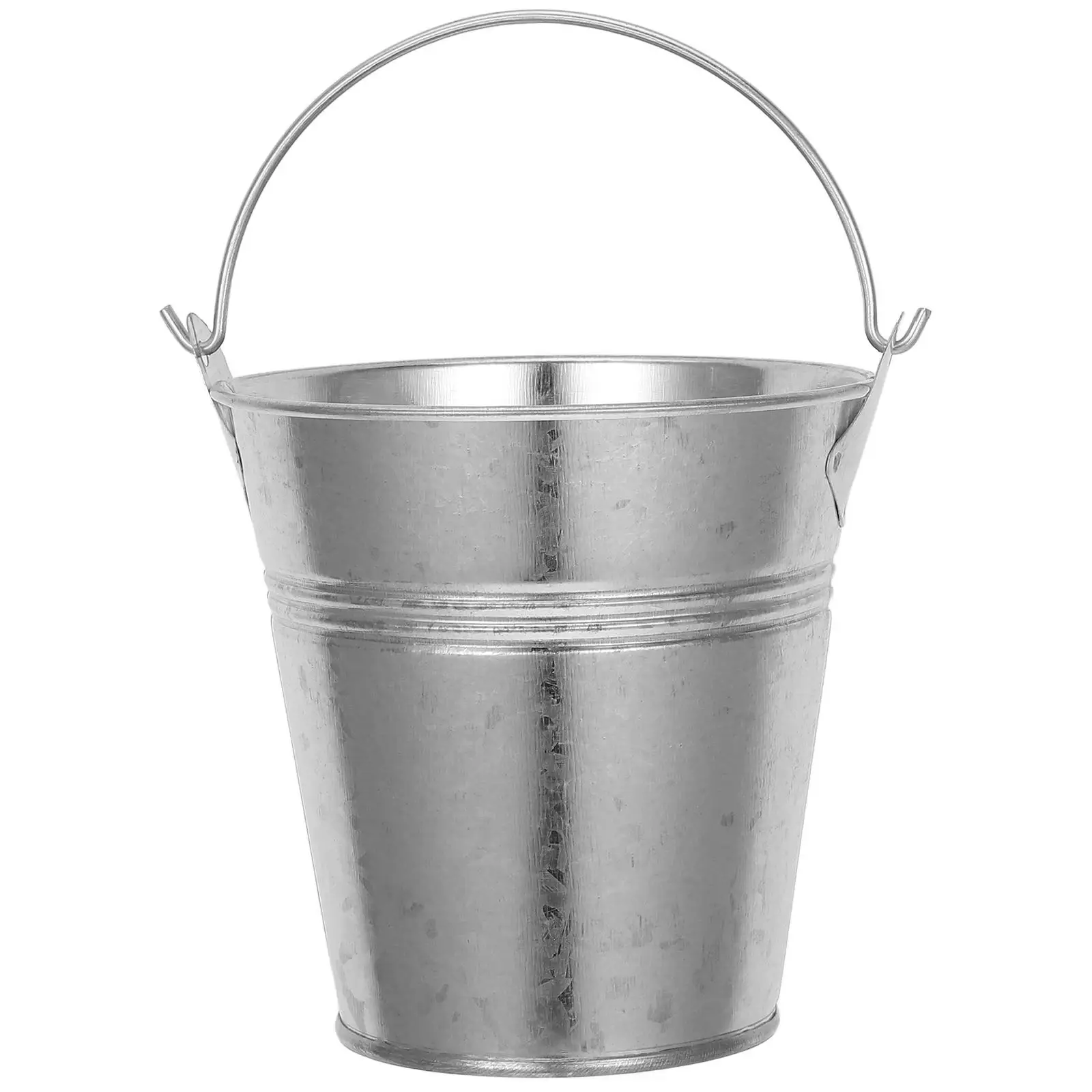 Mini Iron Bucket 18cm Mouth 13cm Bottom 16 5cm Height Silver Steel Tub Plant Storage Flower Metal Pail Bucket Home Utility
Mini Iron Bucket 18cm Mouth 13cm Bottom 16 5cm Height Silver Steel Tub Plant Storage Flower Metal Pail Bucket Home Utility
