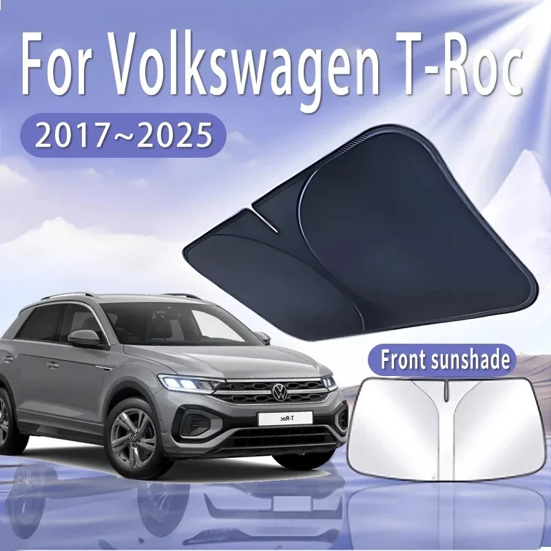 Car Sun Visor For VW Volkswagen T-Roc A11 D11 AC7 2017~2025 Front Windshield Sunshade Heat Insulation Summer Cooling Accessories
Car Sun Visor For VW Volkswagen T-Roc A11 D11 AC7 2017~2025 Front Windshield Sunshade Heat Insulation Summer Cooling Accessories