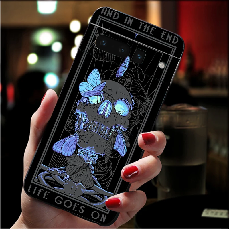 skull Pattern Phone Case For Google Pixel 10 9 Pro XL 9A 8A 7A 6A 5 Fashion Anti-Drop Soft Silicone Cover
skull Pattern Phone Case For Google Pixel 10 9 Pro XL 9A 8A 7A 6A 5 Fashion Anti-Drop Soft Silicone Cover