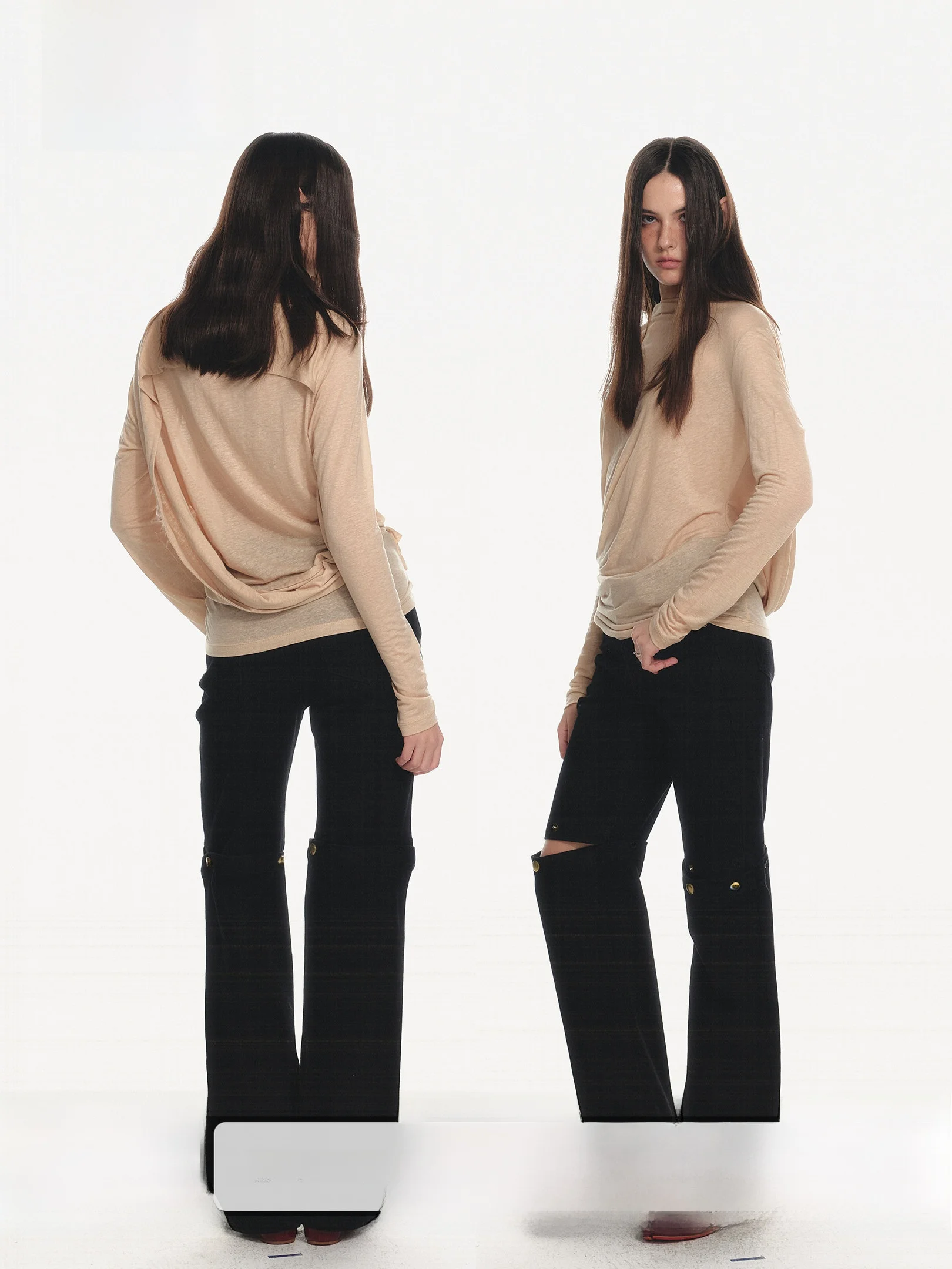 Three Goood Lazy Knitted Ruffle Back Loose Fit Linen Blend Top Women's Long Sleeve Crew Neck Pullover Casual Fashion
Three Goood Lazy Knitted Ruffle Back Loose Fit Linen Blend Top Women's Long Sleeve Crew Neck Pullover Casual Fashion