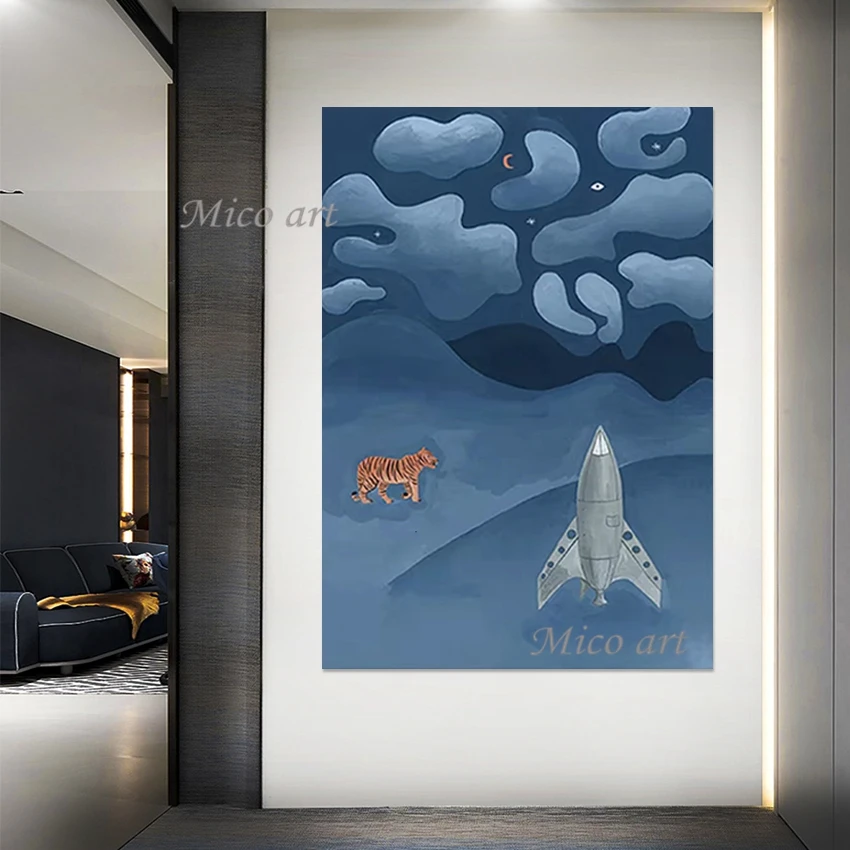 Modern Tiger Oil Paintings Frameless Art Animal Texture Wall Latest Arrival Landscape, Pictures Of Abstract Canvas Artwork
Modern Tiger Oil Paintings Frameless Art Animal Texture Wall Latest Arrival Landscape, Pictures Of Abstract Canvas Artwork