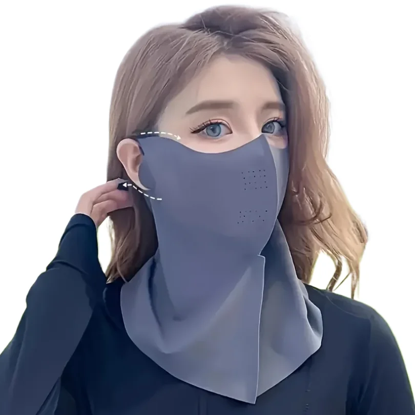 Sunscreen Mask, Ice Silk Mask, Cycling Sunshade, UV Protection, Face and Neck Protection for Men and Women
Sunscreen Mask, Ice Silk Mask, Cycling Sunshade, UV Protection, Face and Neck Protection for Men and Women