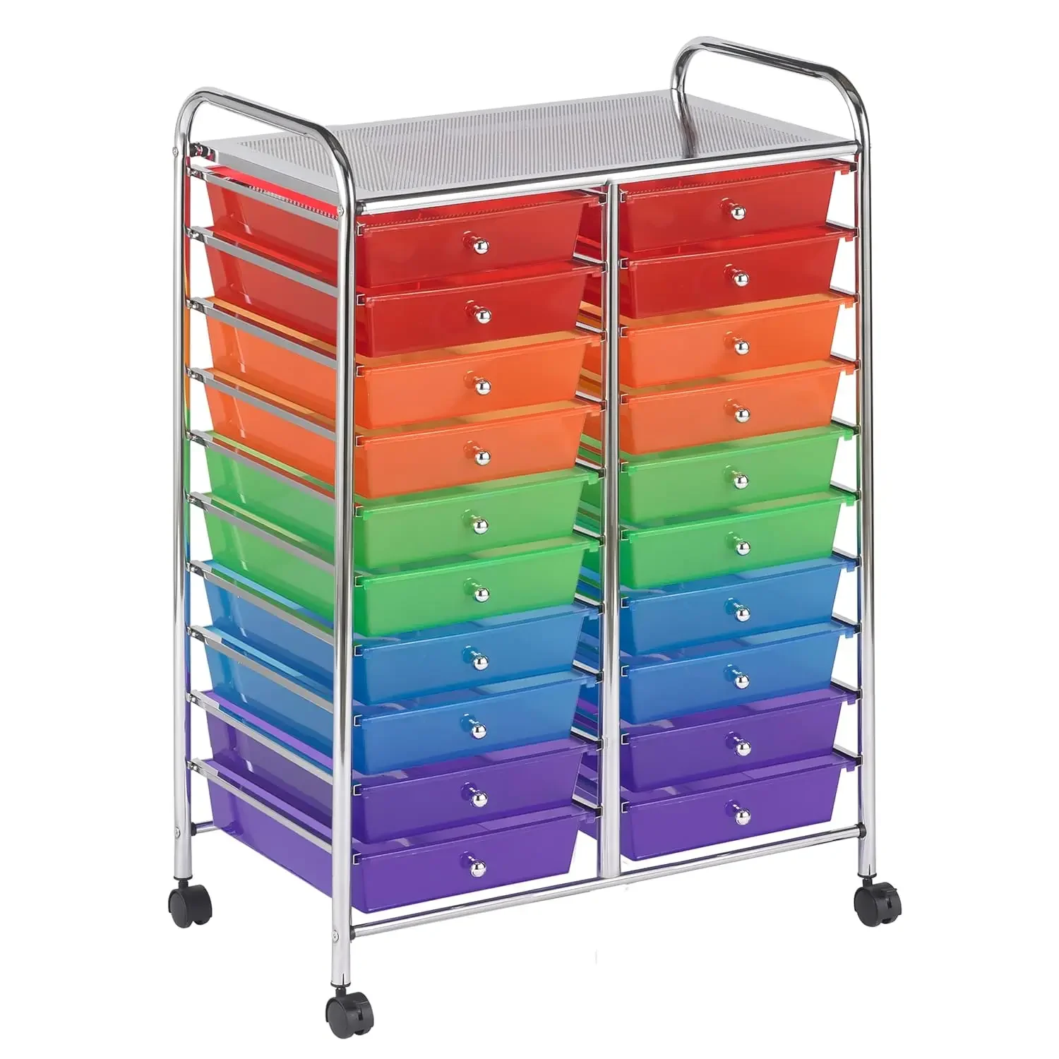 20-Drawer Mobile Organizer, Storage Cart, Assorted
20-Drawer Mobile Organizer, Storage Cart, Assorted
