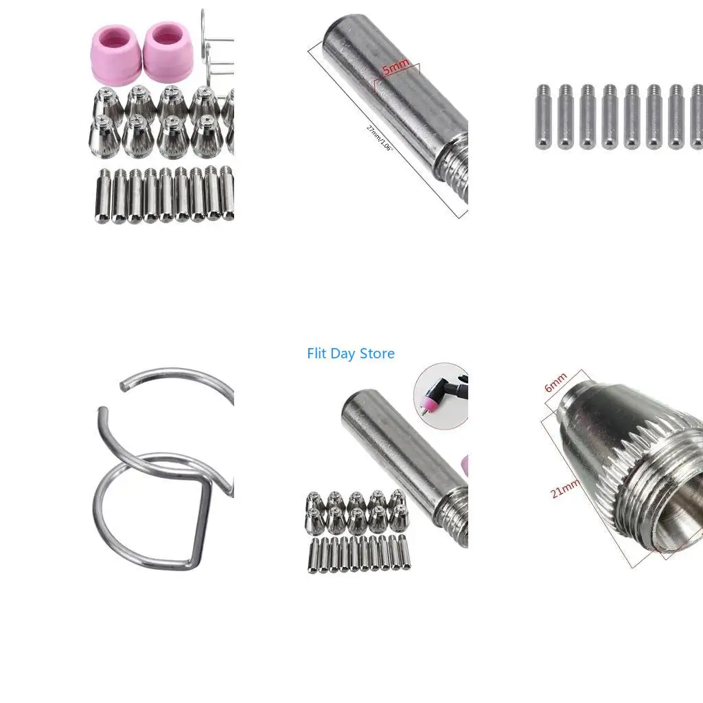 F92C Plasma Cutter Torch Consumables Electrode Nozzles Cups Galvanized Copper
F92C Plasma Cutter Torch Consumables Electrode Nozzles Cups Galvanized Copper
