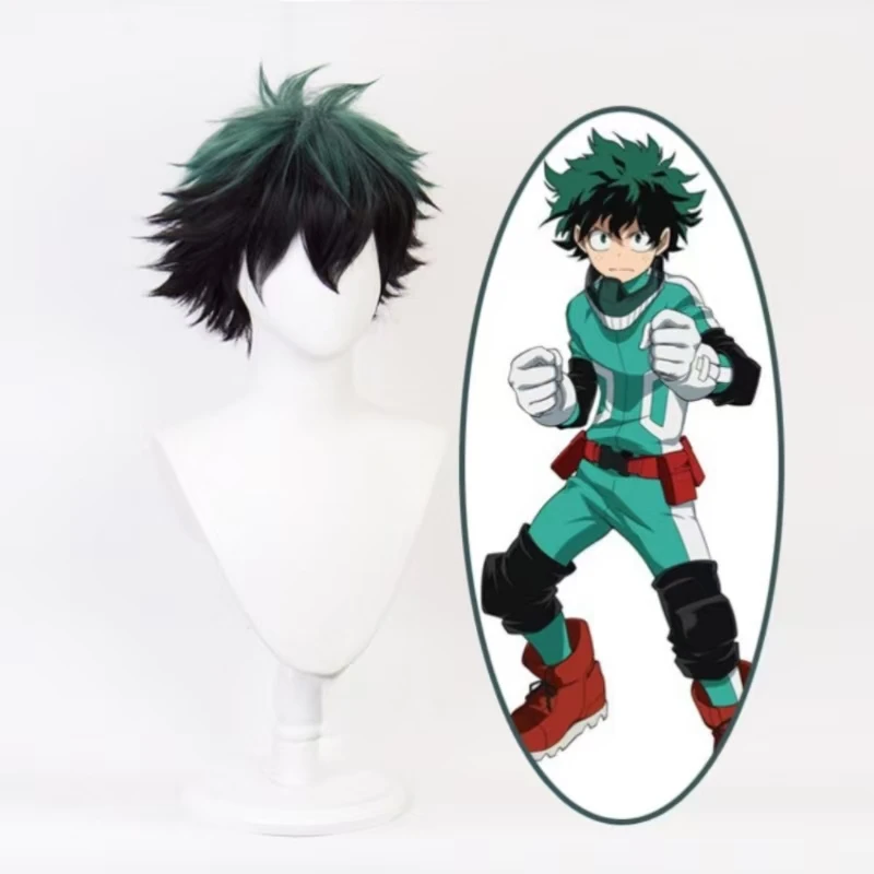 Аниме My Hero Academy Izuku Midoriya парик для косплея Зеленый Черный Ombre Термостойкий Косплей Костюм Парики Розовая сетка
Аниме My Hero Academy Izuku Midoriya парик для косплея Зеленый Черный Ombre Термостойкий Косплей Костюм Парики Розовая сетка