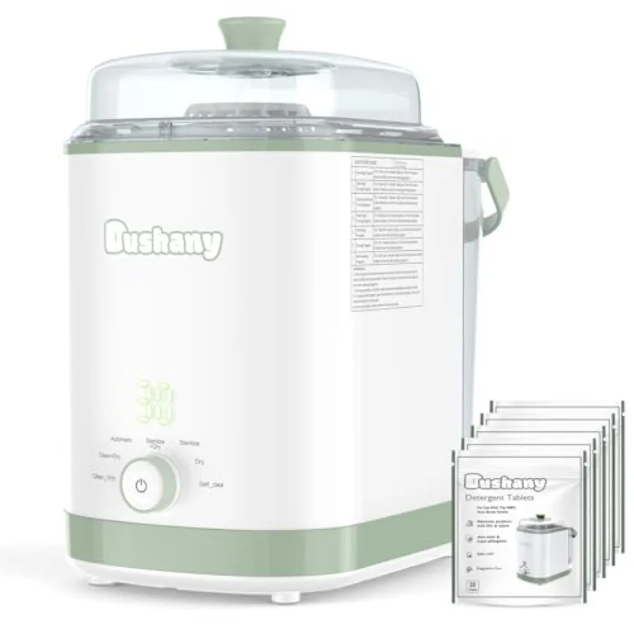 Многофункциональная мойка-стерилизатор-сушилка Grownsy EaseClean Pro для детских бутылочек и деталей молокоотсосов
Многофункциональная мойка-стерилизатор-сушилка Grownsy EaseClean Pro для детских бутылочек и деталей молокоотсосов