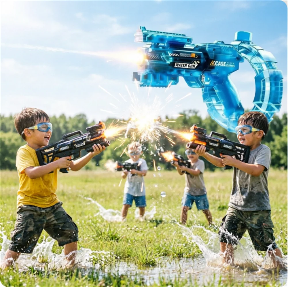 Water Guns Electric For Adults Powerful Squirt Automatic Water Suction Water Blasters Summer Outdoor Beach Toy For boys Kid Gift
Water Guns Electric For Adults Powerful Squirt Automatic Water Suction Water Blasters Summer Outdoor Beach Toy For boys Kid Gift