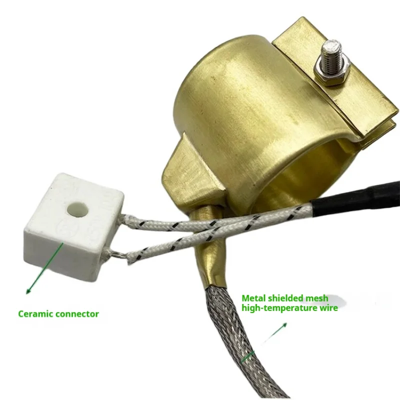 Closed Copper Heating Coil for Injection Molding Machine 220V Electric Nozzle Heating Coils Available in 20/30/36/45/60 Sizes
Closed Copper Heating Coil for Injection Molding Machine 220V Electric Nozzle Heating Coils Available in 20/30/36/45/60 Sizes