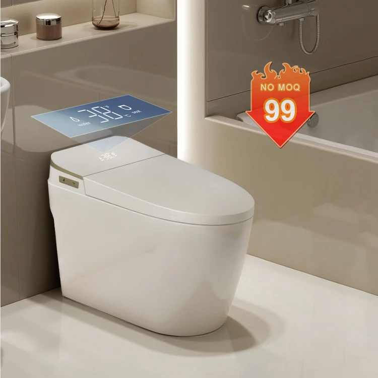 Affordable Smart Toilet Electric Automatic Bathroom Intelligent Toilet Bidet Bowl Inodoros Toilette Inteligente
Affordable Smart Toilet Electric Automatic Bathroom Intelligent Toilet Bidet Bowl Inodoros Toilette Inteligente
