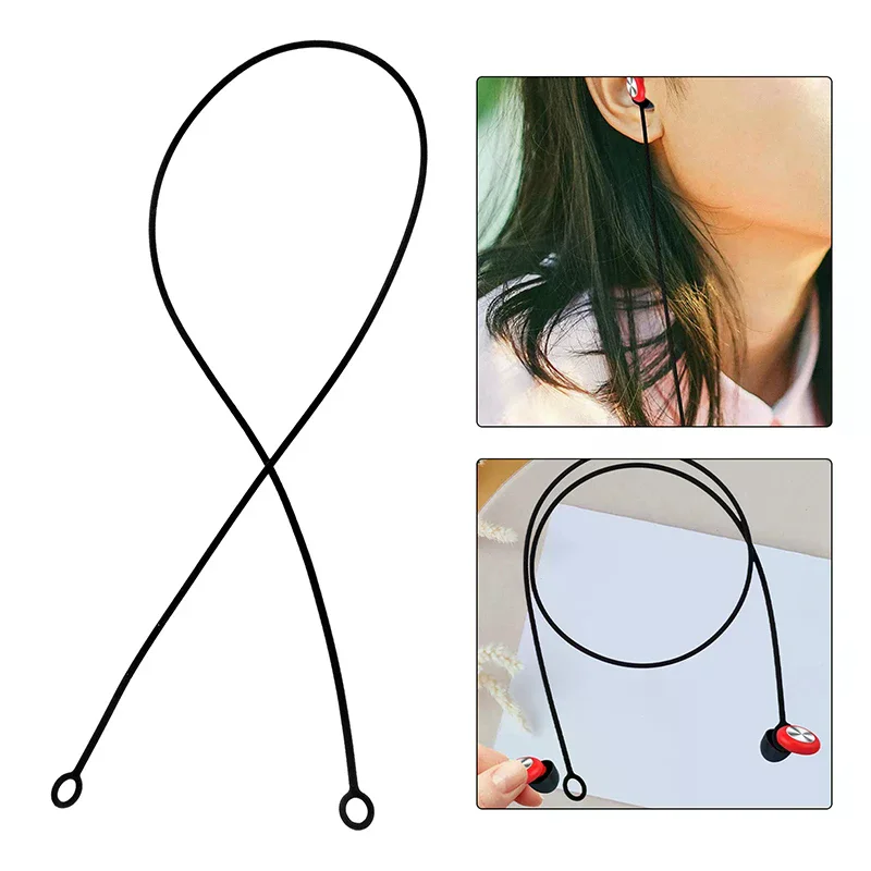 Outdoor Anti-Lost Earphone Lanyard Strap Silicone Earbud Connector Cord for Work Travel Sleep Sports Earphone Rope
Outdoor Anti-Lost Earphone Lanyard Strap Silicone Earbud Connector Cord for Work Travel Sleep Sports Earphone Rope