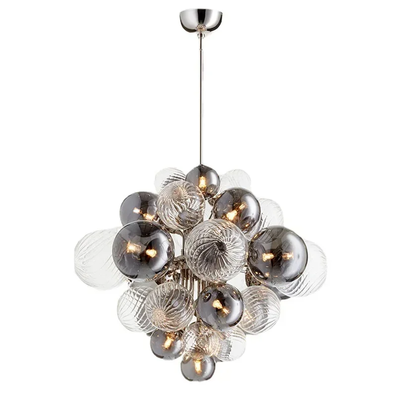 Designer New Glass Ball Bubble Pendant Nordic Light Luxury Diamond Kitchen Restaurant Bedroom Decoration Hanging Indoor LED Lamp
Designer New Glass Ball Bubble Pendant Nordic Light Luxury Diamond Kitchen Restaurant Bedroom Decoration Hanging Indoor LED Lamp
