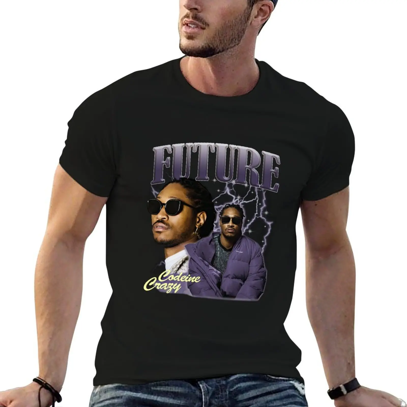 Future Vintage T-Shirt man graphic t shirt t shirts for man cotton funny man t shirts cotton T-shirt
Future Vintage T-Shirt man graphic t shirt t shirts for man cotton funny man t shirts cotton T-shirt
