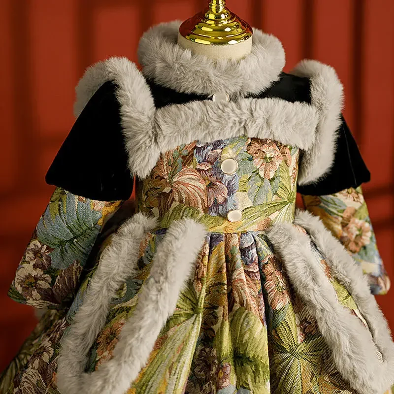 Christmas Princess Dress 2023 New Year Dress for Girls Plus Velvet Thicken Warm Winter Infant Baby Clothes Chinese Style Hanfu
Christmas Princess Dress 2023 New Year Dress for Girls Plus Velvet Thicken Warm Winter Infant Baby Clothes Chinese Style Hanfu