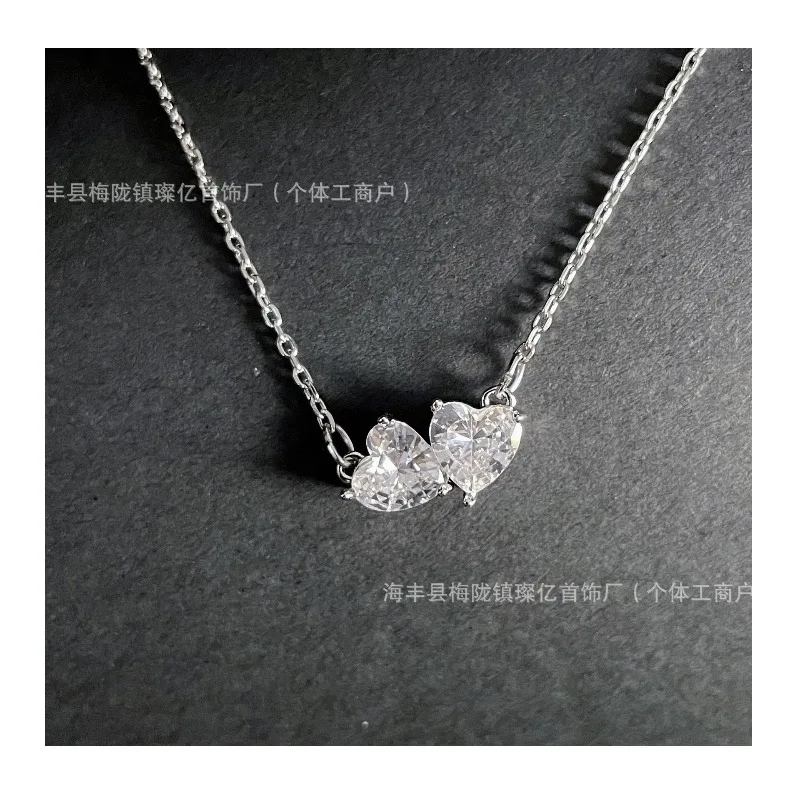 Shijia Love Necklace Cut Heart Inlaid Bracelet Ring Set Niche Exquisite Jewelry
Shijia Love Necklace Cut Heart Inlaid Bracelet Ring Set Niche Exquisite Jewelry