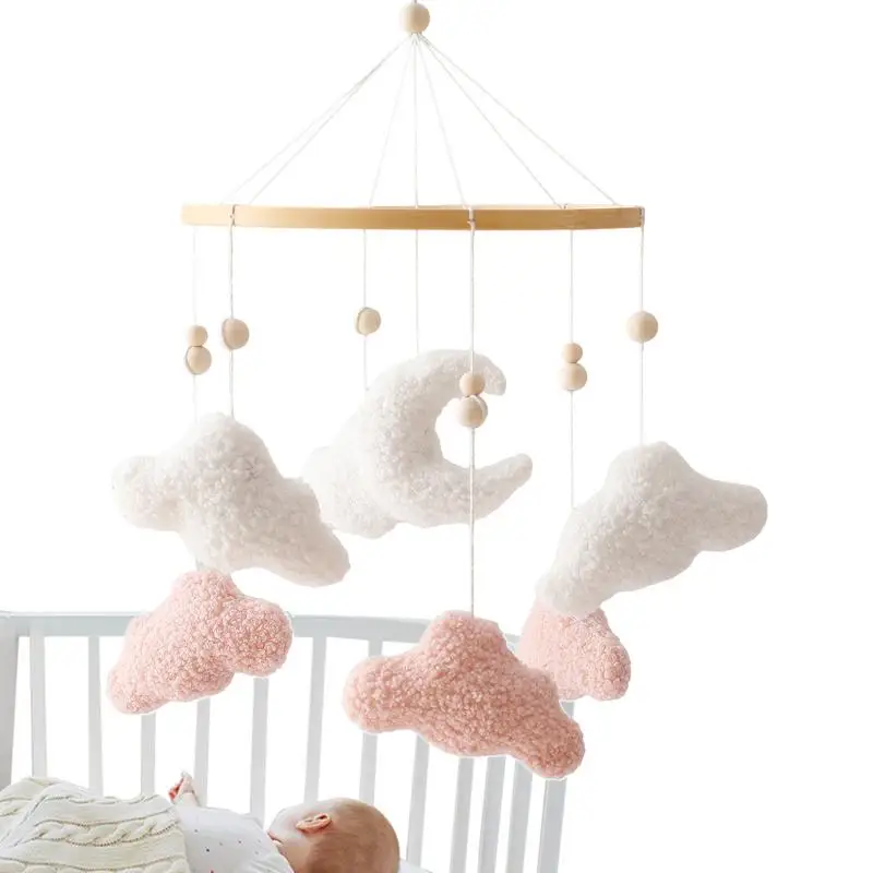 Over The Crib Hangable Toy Gym Mobiles Cloud-Shaped Pendants Stroller Toys For Bassinet Gym Play Decoration Bed Birthday Baby
Over The Crib Hangable Toy Gym Mobiles Cloud-Shaped Pendants Stroller Toys For Bassinet Gym Play Decoration Bed Birthday Baby