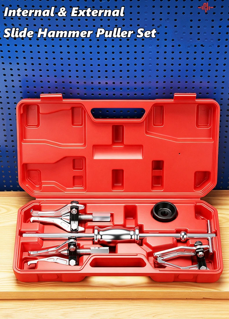 5Pcs Internal External Slide Hammer Puller Set Wheel Axle Bearing Remover Auto Car Front Rear Bearing Extractor Repair Tool
5Pcs Internal External Slide Hammer Puller Set Wheel Axle Bearing Remover Auto Car Front Rear Bearing Extractor Repair Tool