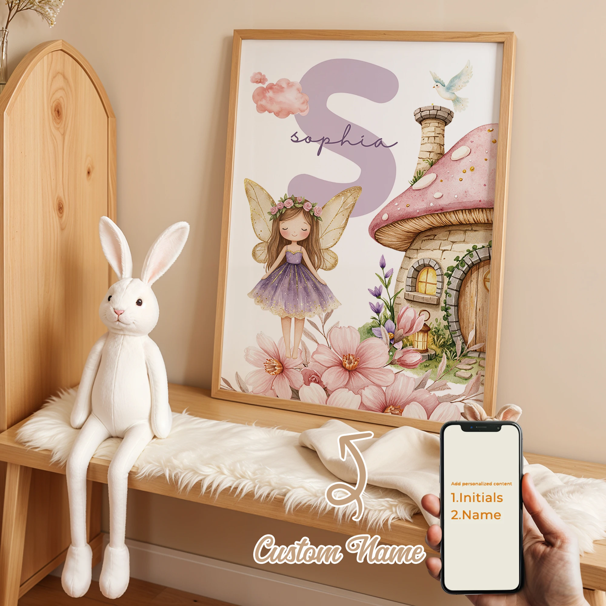 Personalized Custom Name Cartoon Purple Elf Wall Art Print Picture Canvas Poster Painting For Living Room Kids Room Home Decor
Personalized Custom Name Cartoon Purple Elf Wall Art Print Picture Canvas Poster Painting For Living Room Kids Room Home Decor