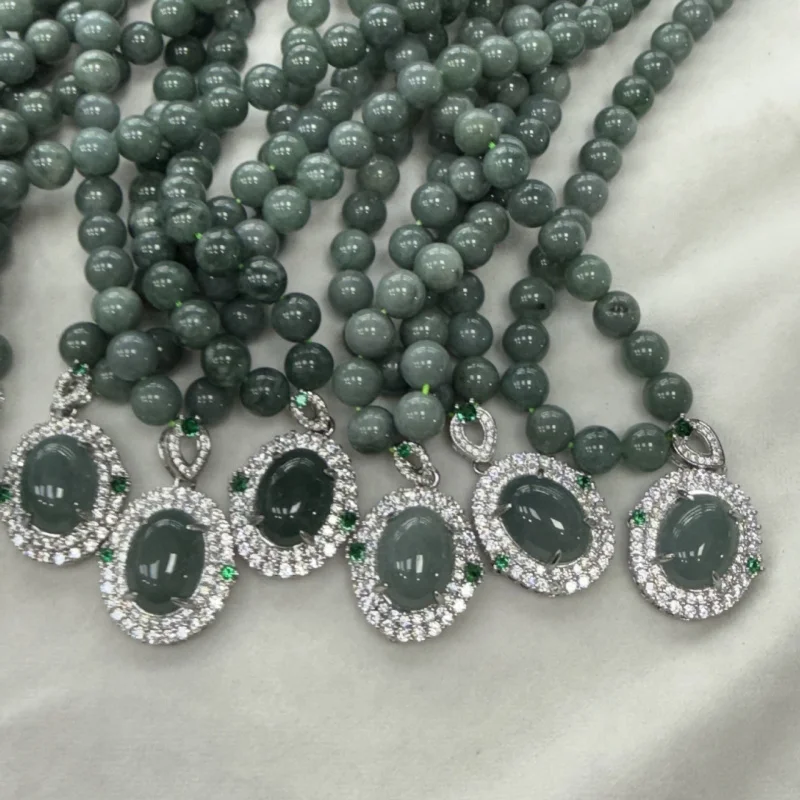 Natural Style Blue Necklace Jade Pendant Accessories
Natural Style Blue Necklace Jade Pendant Accessories