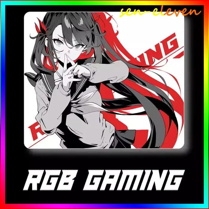 Three primary colors original anime RGB GAMING RED suede skin friendly custom e-sports mouse pad
Three primary colors original anime RGB GAMING RED suede skin friendly custom e-sports mouse pad