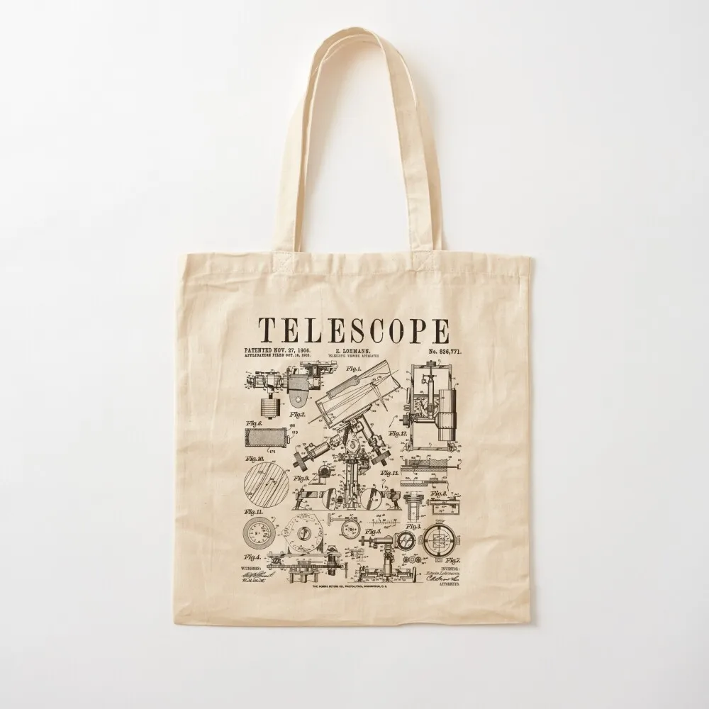 Astronomy Teacher Astronomer Telescope Vintage Patent Print Tote Bag tote bag men's tote bag women
Astronomy Teacher Astronomer Telescope Vintage Patent Print Tote Bag tote bag men's tote bag women