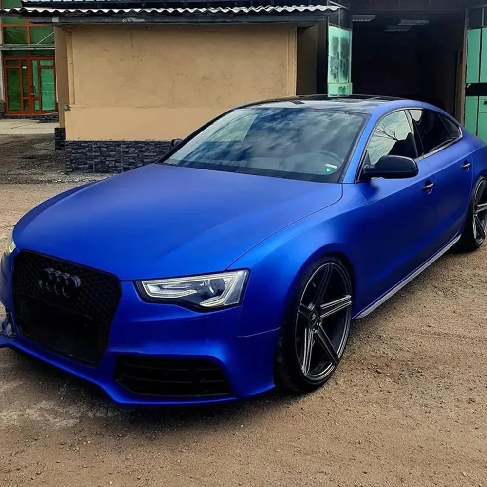 ICE FILM BLUE Premium Car Wrap Vinyl PET Liner Self Adhesive Low Tack Vehicle Wrapping Film Waterproof Uvproof 1.52x18M Roll
ICE FILM BLUE Premium Car Wrap Vinyl PET Liner Self Adhesive Low Tack Vehicle Wrapping Film Waterproof Uvproof 1.52x18M Roll