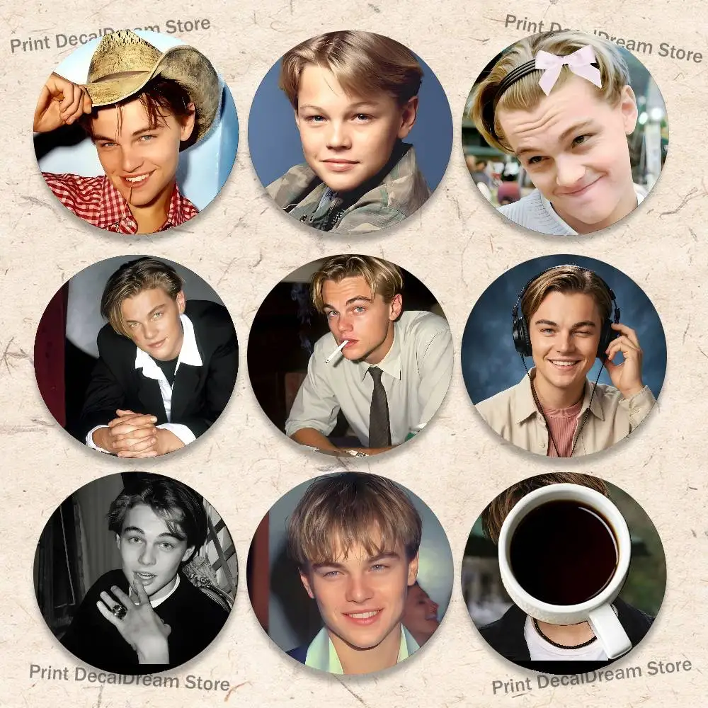 L-Leonardo Dicaprio Young Round Coaster Non-slip table mat Insulated Coasters Kitchen Dining Room Tabletop Decor
L-Leonardo Dicaprio Young Round Coaster Non-slip table mat Insulated Coasters Kitchen Dining Room Tabletop Decor