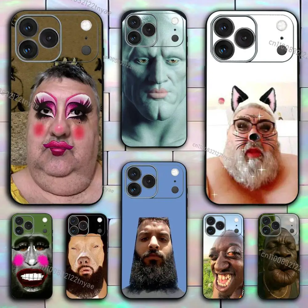 INS Cool Ugly Man Funny Phone Case For iPhone 17,16,15,14,13,12,11,Pro,X,XS,Max,XR,Plus,Mini Soft Silicone Black Shockproof TPU
INS Cool Ugly Man Funny Phone Case For iPhone 17,16,15,14,13,12,11,Pro,X,XS,Max,XR,Plus,Mini Soft Silicone Black Shockproof TPU