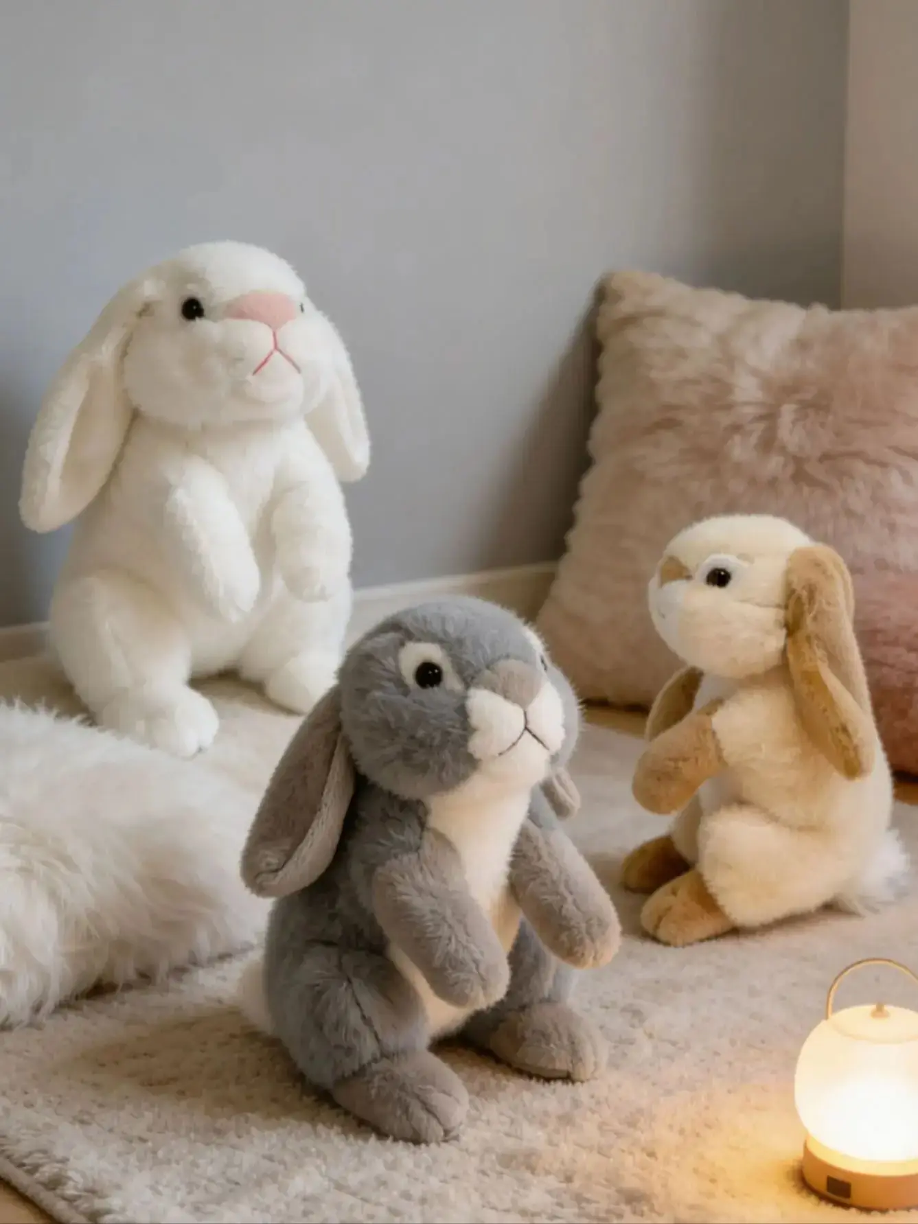 1PC 25cm/9.84Inch Cute Bunny Plush Toy, Soft Stuffed Rabbit Doll with Long Floppy Ears, 3 Colors (White/Gray/Yellow) Available
1PC 25cm/9.84Inch Cute Bunny Plush Toy, Soft Stuffed Rabbit Doll with Long Floppy Ears, 3 Colors (White/Gray/Yellow) Available