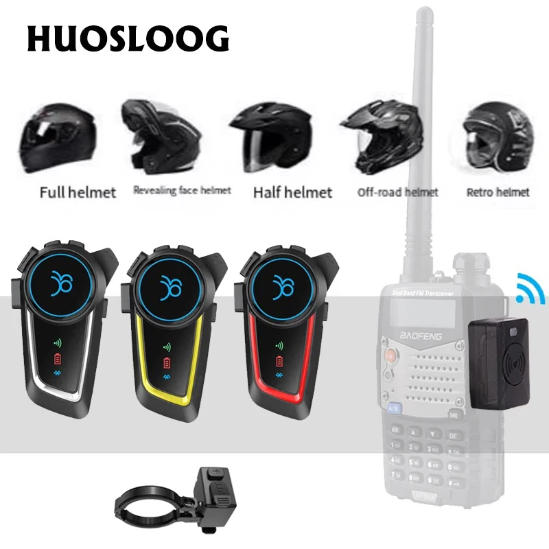 Walkie Talkie Helmet Bluetooth Headset Wireless Headphone Motorcycle Locomotive BT Earphone For Baofeng Kenwood QuanSheng Radtel
Walkie Talkie Helmet Bluetooth Headset Wireless Headphone Motorcycle Locomotive BT Earphone For Baofeng Kenwood QuanSheng Radtel