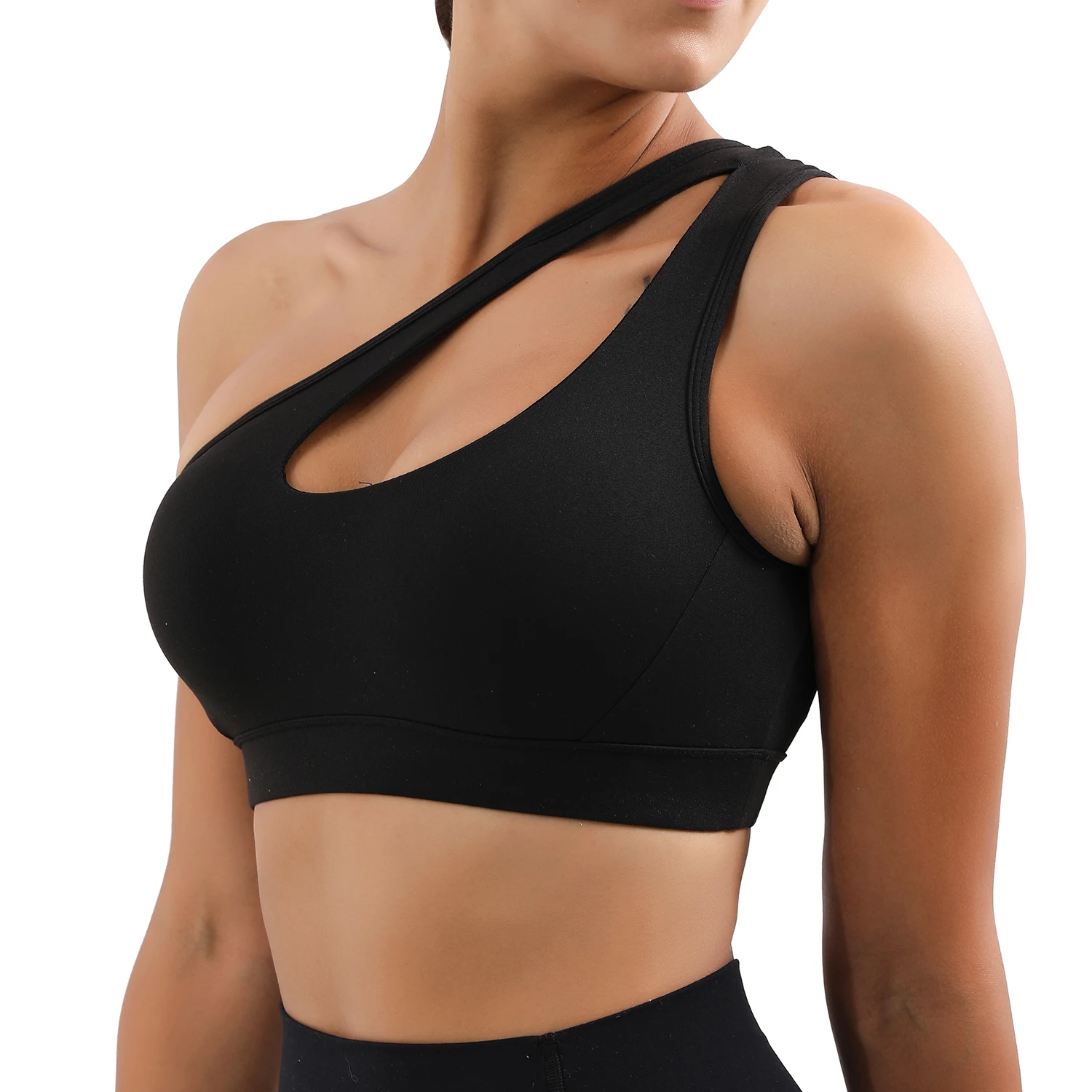 Single Shoulder Sports Bra Push Up Women Fitness Underwear Shockproof Yoga Bra Pilates Running Tops Sexy Gym Sports Vest
Single Shoulder Sports Bra Push Up Women Fitness Underwear Shockproof Yoga Bra Pilates Running Tops Sexy Gym Sports Vest