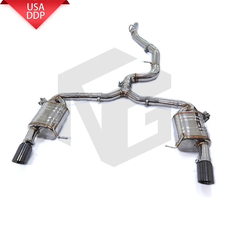 ING Stainless Steel Catback for Volkswagen R36 3.6L Muffler Engine Remote Valve Performance Exhaust System
ING Stainless Steel Catback for Volkswagen R36 3.6L Muffler Engine Remote Valve Performance Exhaust System