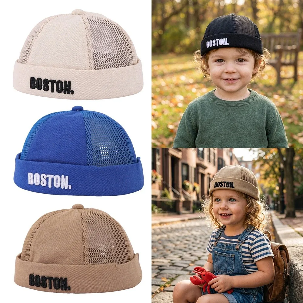Letter Embroidered Baby Brimless Hat Breathable Mesh Cotton Children Melon Beanie Adjustable Thin Sun Cap For Infant Boy Girl
Letter Embroidered Baby Brimless Hat Breathable Mesh Cotton Children Melon Beanie Adjustable Thin Sun Cap For Infant Boy Girl