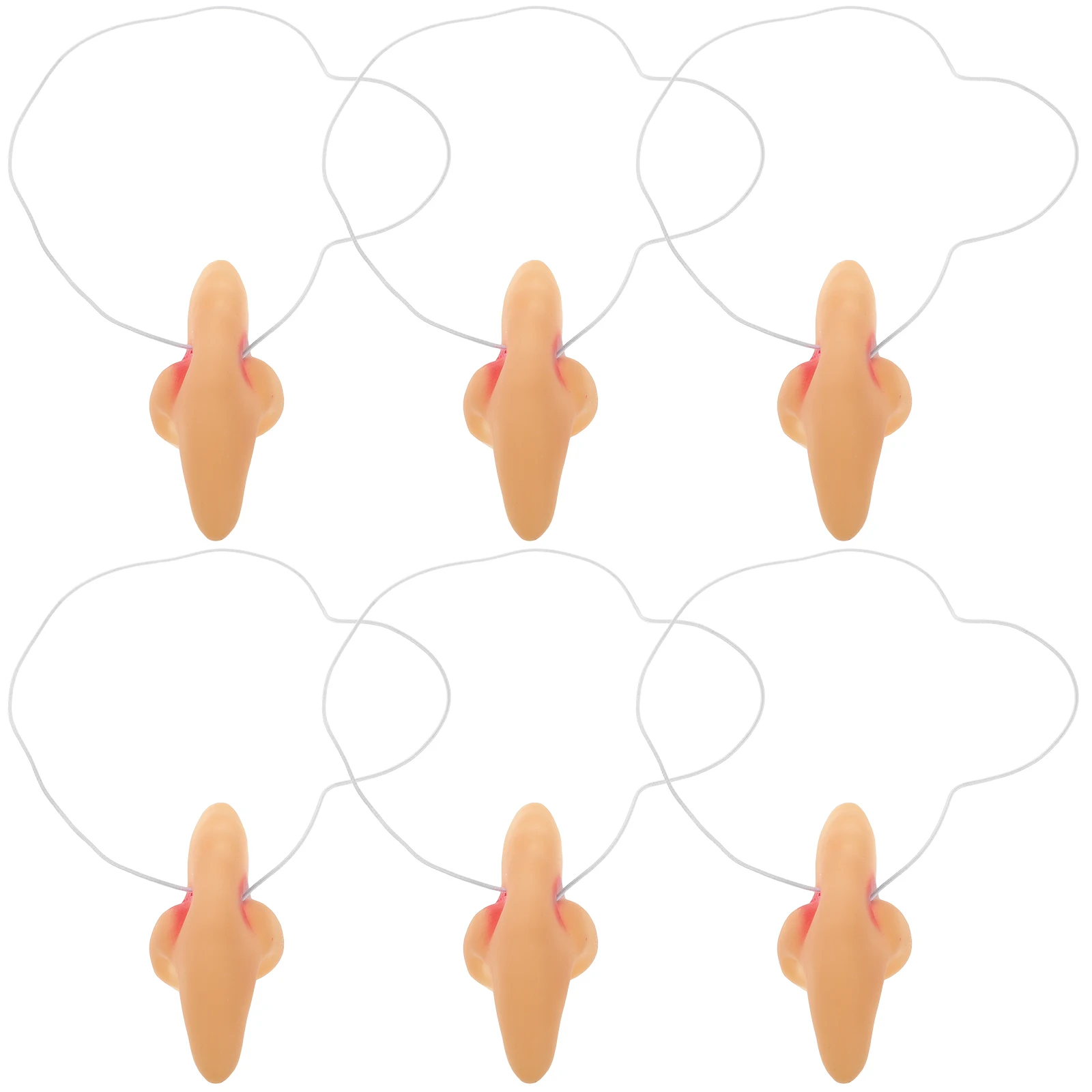 6 Pcs Witch's Nose Props Halloween Party Supplies Decorate Beige Vinyl Realistic Fake
6 Pcs Witch's Nose Props Halloween Party Supplies Decorate Beige Vinyl Realistic Fake