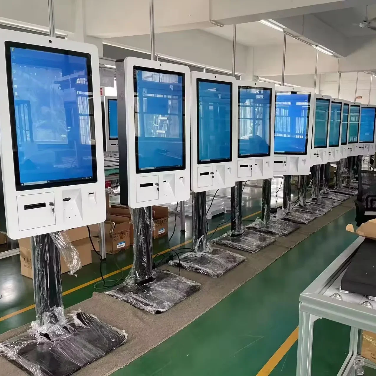 Self-ordering Kiosk For Restrants 23.6 Inch 24inch 32inch Touch Screen Scan QR Code POS Payment Self Food Order Service
Self-ordering Kiosk For Restrants 23.6 Inch 24inch 32inch Touch Screen Scan QR Code POS Payment Self Food Order Service