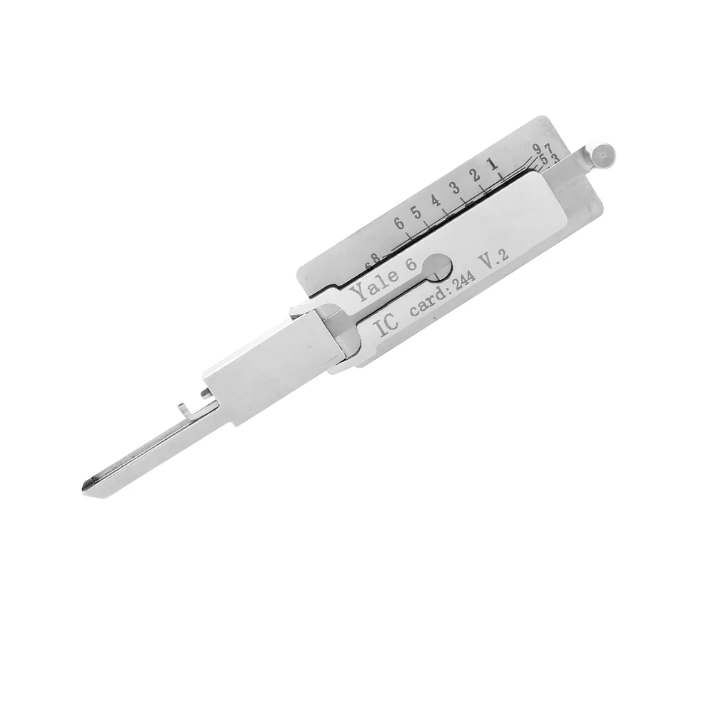 Yale 6-pin Yale 6B LISHI 2-in-1 Tool High Quality Residential Professional Locksmith Supplies Repair Tools
Yale 6-pin Yale 6B LISHI 2-in-1 Tool High Quality Residential Professional Locksmith Supplies Repair Tools