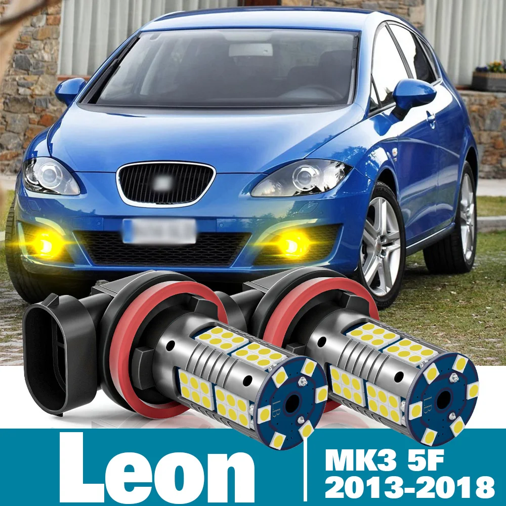 2pcs LED Fog Light For Seat Leon 3 MK3 5F Accessories 2013 2014 2015 2016 2017 2018
2pcs LED Fog Light For Seat Leon 3 MK3 5F Accessories 2013 2014 2015 2016 2017 2018