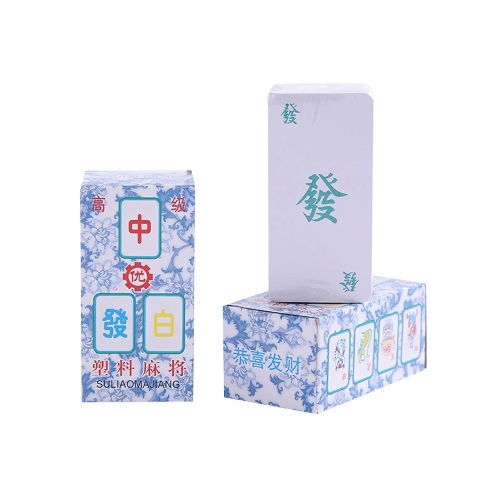Mahjong Game Blue and White Porcelain Mahjong Games Accessories Chinese Mahjong
Mahjong Game Blue and White Porcelain Mahjong Games Accessories Chinese Mahjong