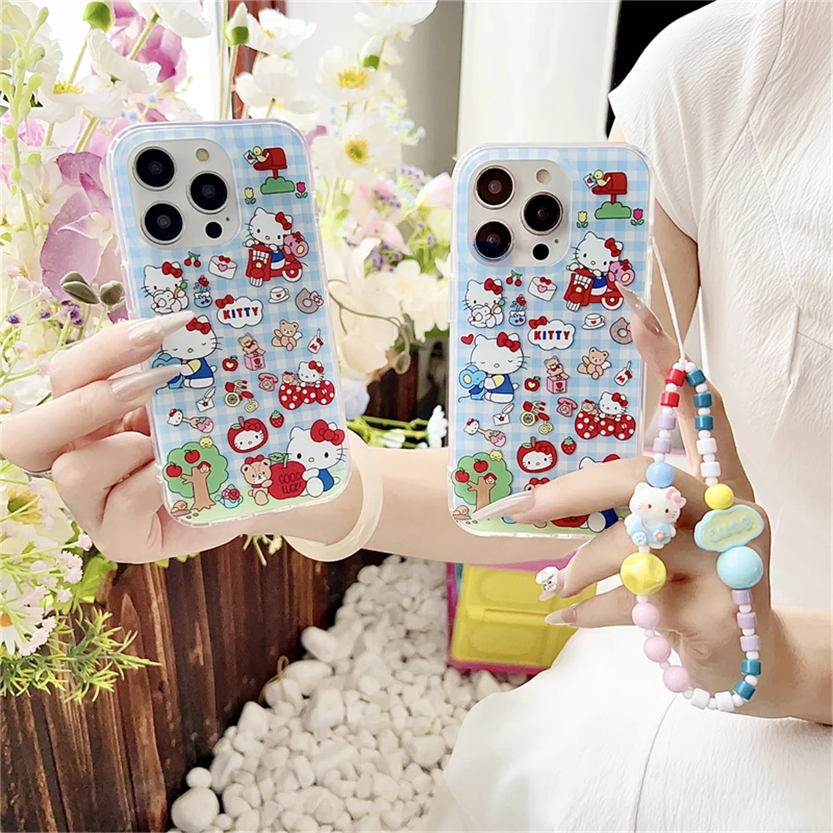 Kawaii Cartoon Hellokitty Phone Case For iPhone 16 Pro 15 14 Pro Max Cover Cute Sanrio Protective Cases 15Pro Funda
Kawaii Cartoon Hellokitty Phone Case For iPhone 16 Pro 15 14 Pro Max Cover Cute Sanrio Protective Cases 15Pro Funda